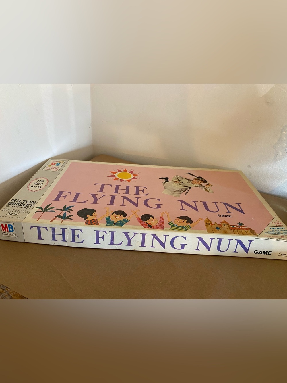 The Flying Nun Board Game 1968 Milton Bradley Complete game TV show
